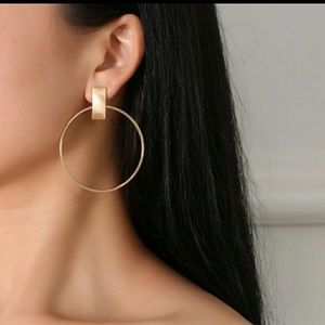 Gold & Silver Color Hoops